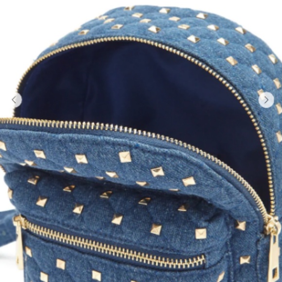 Host pick ๐๐ studded denim backpack - Picture 2 of 8